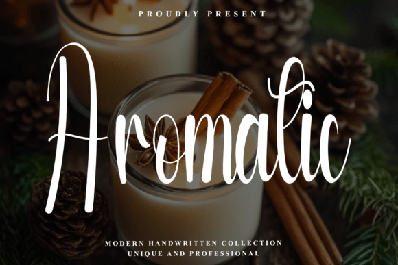 Aromatic: The Sophisticated Script for Autumn Branding