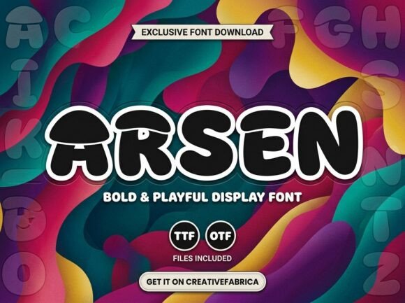 Arsen: A Display Typeface for Unforgettable Branding