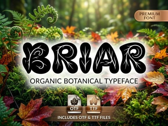 Briar: Command Attention with This Avant-Garde Display Font