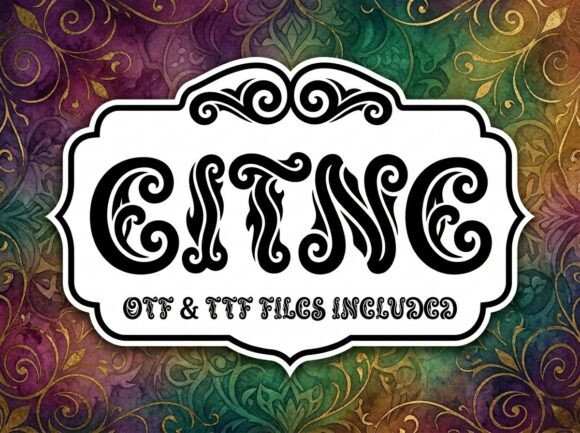 Eitne: A Typeface for Unforgettable Visual Impact