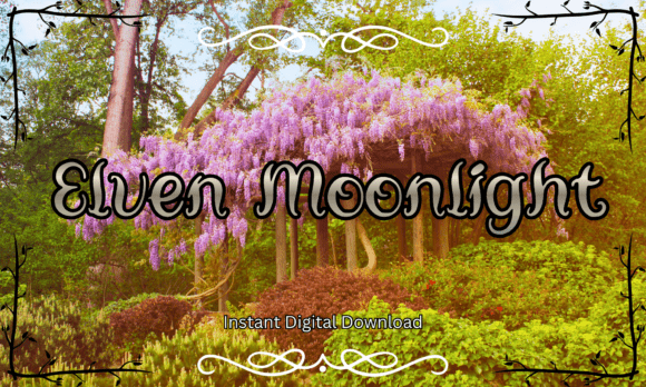 Elven Moonlight: A Font for Enchanting Designs