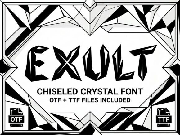 Exult: A Display Font That Commands Attention