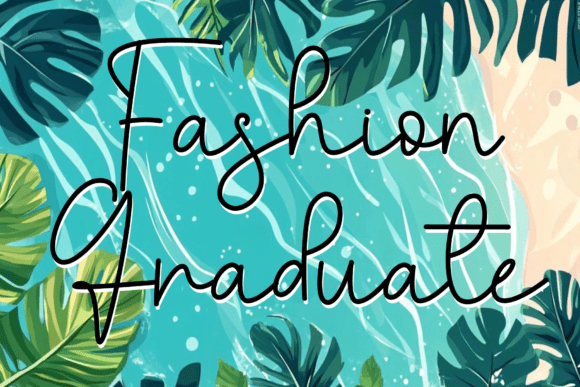 Fashion Graduate: A Premium Script Font for Artisan Brands