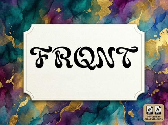Front: A Display Font for Impactful Branding