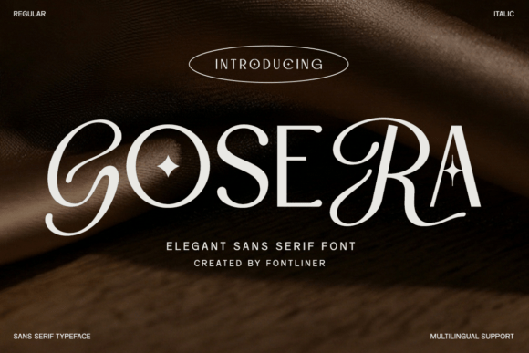 Gosera: A Modern Sans Serif for Elevated Design