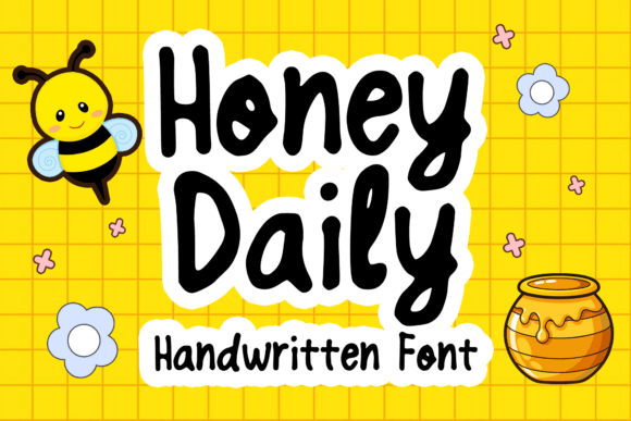 Honey Daily: A Playful Handwritten Font for Standout Designs