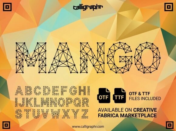 Mango: The Typeface for a Connected, Interstellar Future