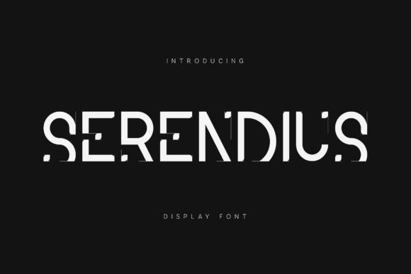 Serendius: A Typeface for the Digital Frontier