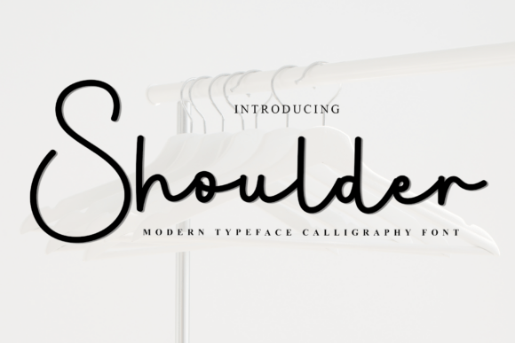 Shoulder: The Versatile Font That Brings Soft Sophistication to Any Project