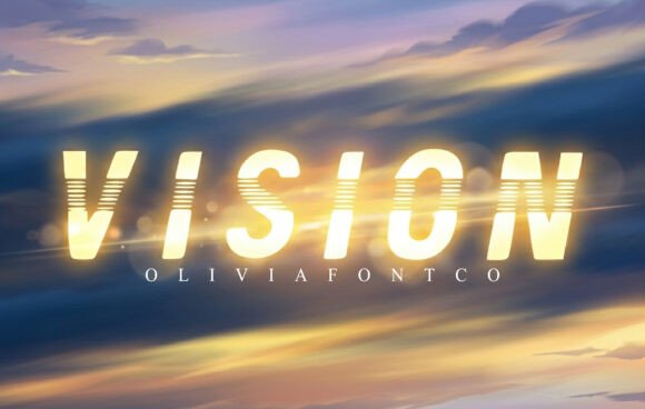 Vision: A Premium Font for Modern Designers